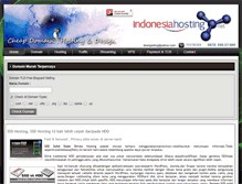 Tablet Screenshot of indonesiahosting.net